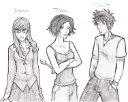 Daria, Jane, and Trent