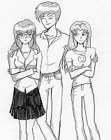 Daria, Quinn, and Darren