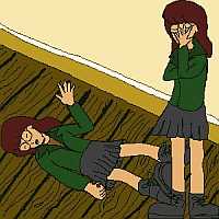 Daria always faints