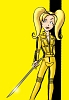 Brittany as Beatrix Kiddo from 'Kill Bill'