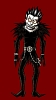 DeMartino as Ryuk, the God of Death